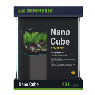 Dennerle Nano Cube Complete Аквариум 20 литров (в комплекте фильтр, освещение, пит.п-ка, грунт)